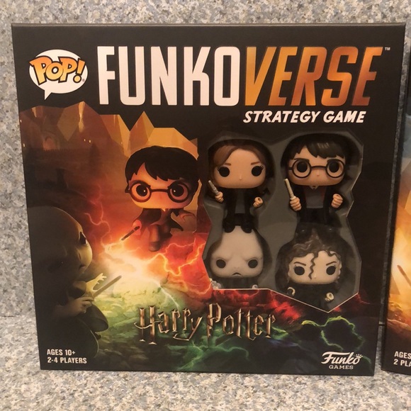Harry Potter FunkoVerse Game with expansion pack!!! 6 Funko Pop Figures!!!! NEW - Picture 2 of 6